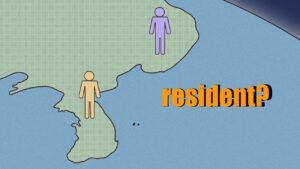 거주자와 비거주자